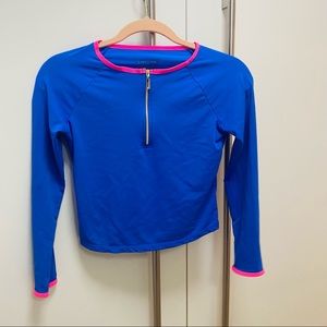 Lilly Pulitzer Rashguard Luxletic. Purple/Pink. Girls XL (12/14). Good Condition